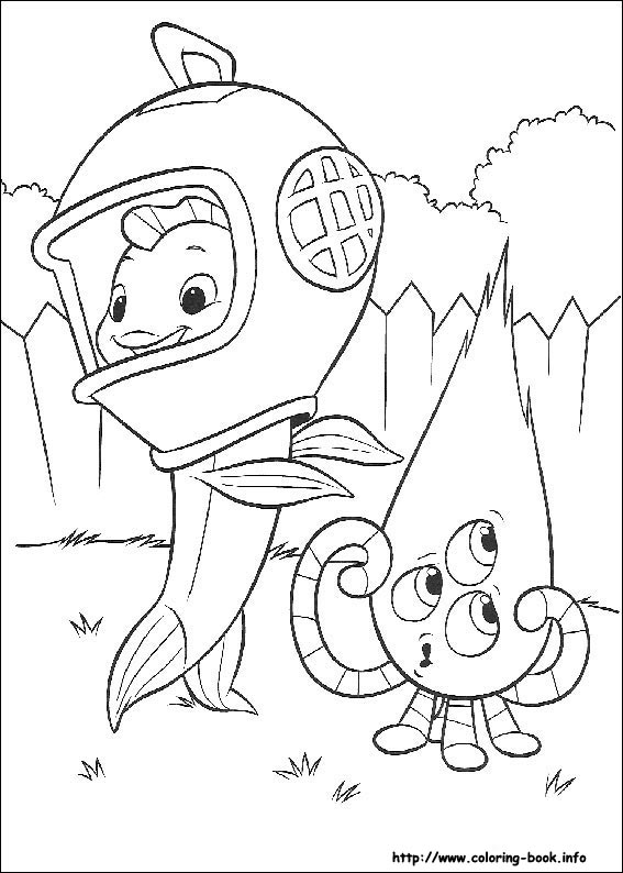 Chicken Little coloring picture